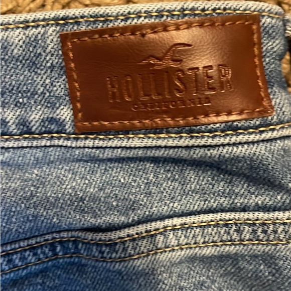 hollister jeans size 3 ultra high rise mom jeqns vintage stretch waist 26 - Picture 6 of 6